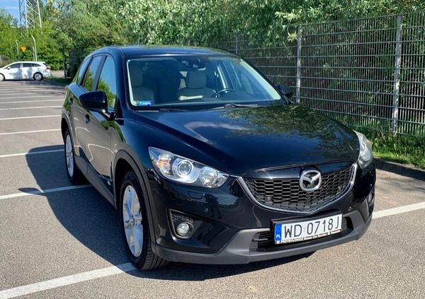 Mazda CX-5 cena 41500 przebieg: 244000, rok produkcji 2013 z Ryn małe 106